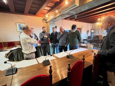 El Batle i els regidors de Cultura i Patrimoni es reuneixen amb la Societat Defensora Sollerense
