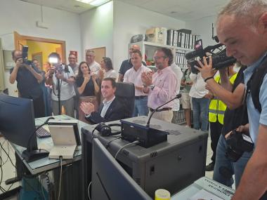 L’Ajuntament de Sóller col·labora amb el Consell de Mallorca en la posada en marxa del sistema de monitorització d’aparcaments 