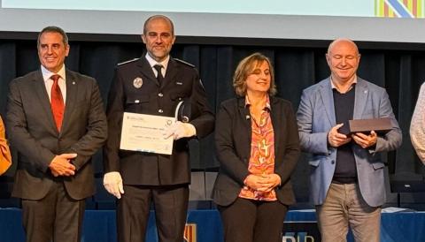 Dos agents de la Policia Local de Sóller premiats pel Govern