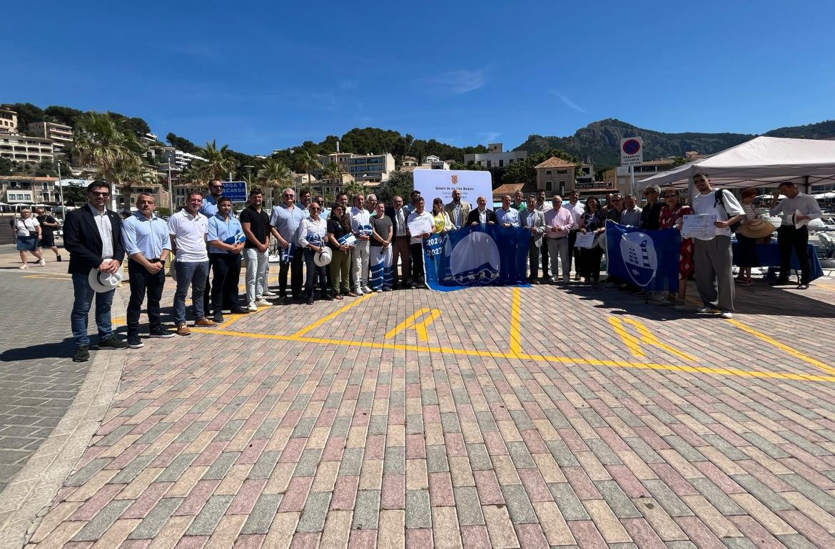 Port de Sóller recupera la Bandera Blava