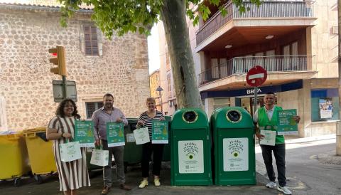 L'Ajuntament de Sóller i Ecovidrio posen en marxa la campanya Ecobarri per continuar impulsant el reciclatge de vidre al municipi
