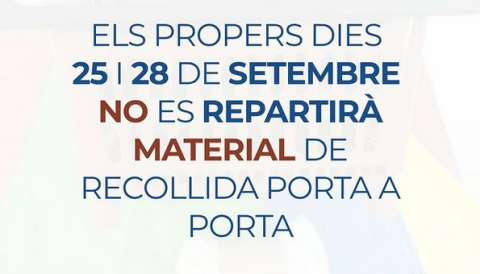 AVÍS IMPORTANT